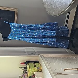 Oneill Blue Floral Sundress